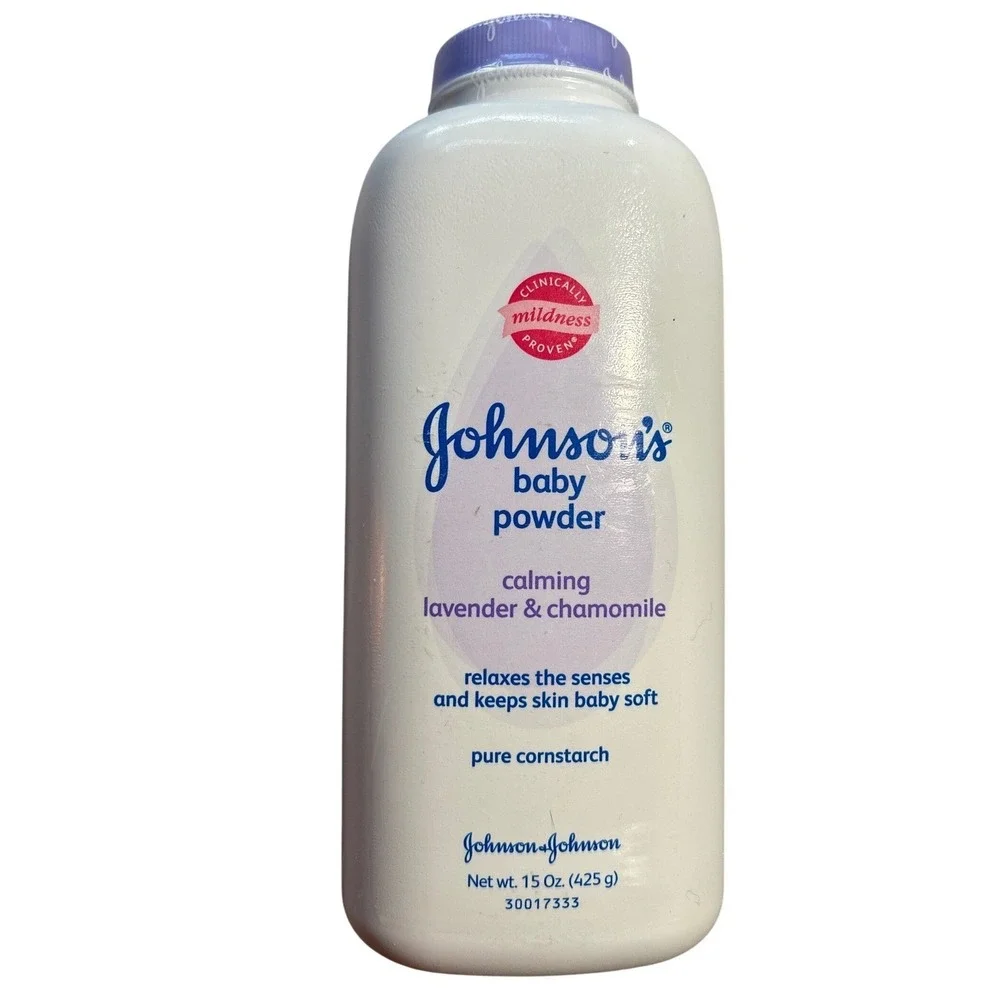 NEW Sealed Johnsons Baby Powder Calming Lavender Chamomile Pure Cornstarch 15oz